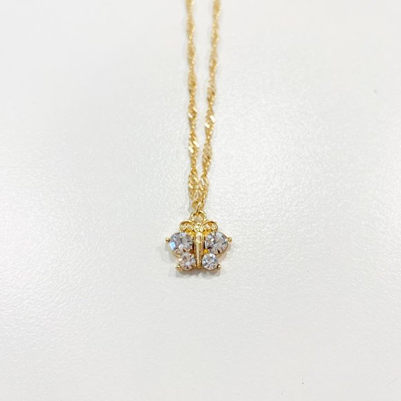 The Wild Clover Jewelry - ❌SOLD OUT❌ JENNY DAINTY BUTTERFLY NECKLACE